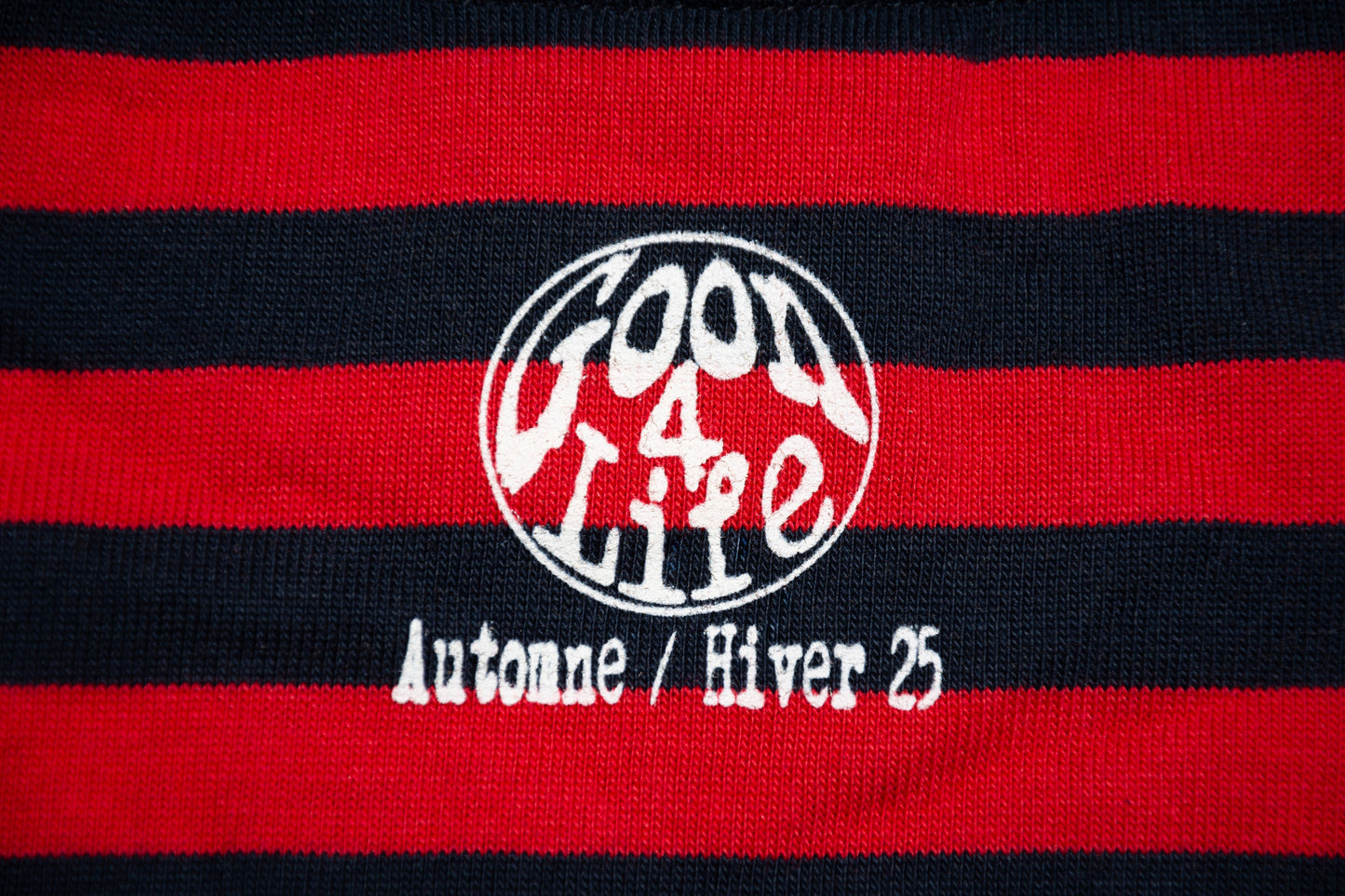 Marinière Rouge et Bleu Royal