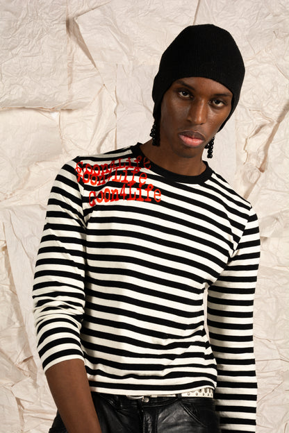 Marinière Noire et Blanche