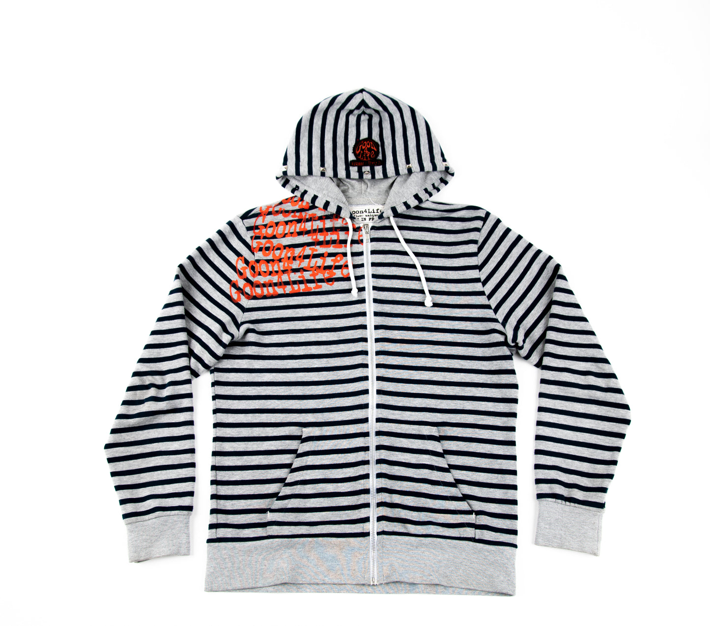 STRIPPED ZIP UP 2